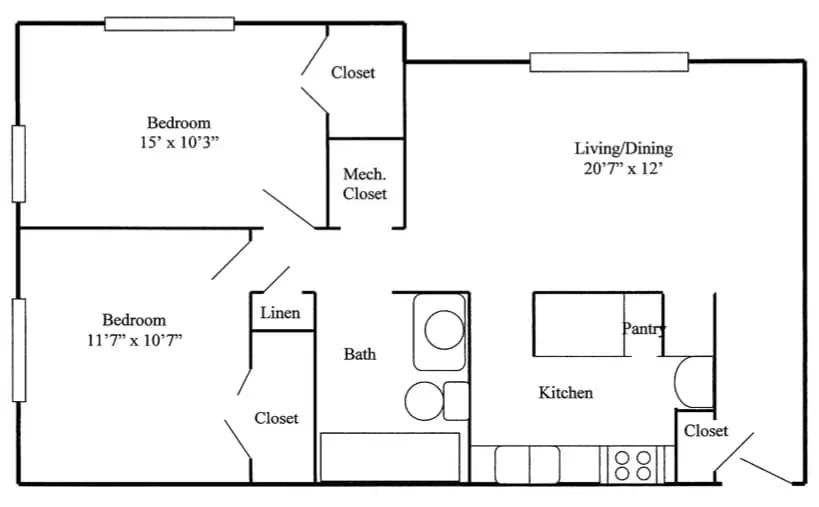 Muskegon apartments for rent - Property image - Beverly Hills Apartments - 3